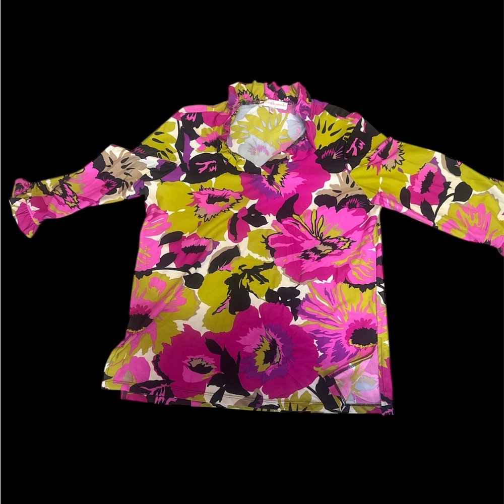 Vibrant Floral Blouse